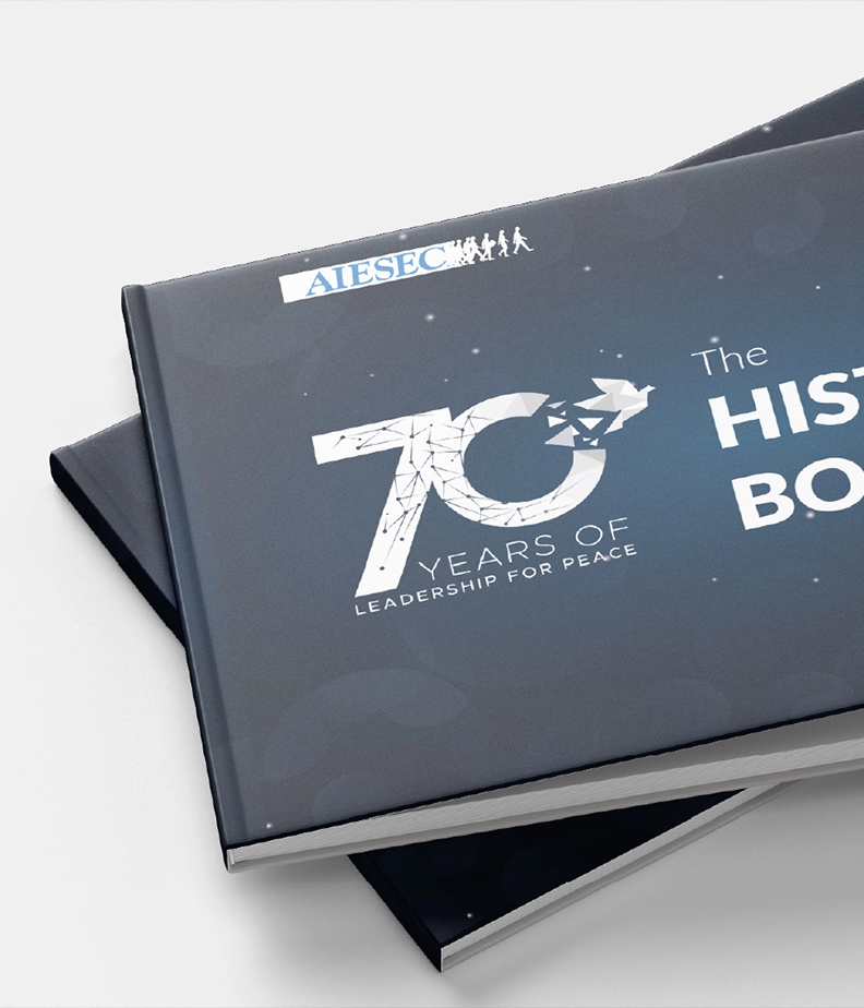 AIESEC 70th Anniversary - History Book - Adrian Dascal